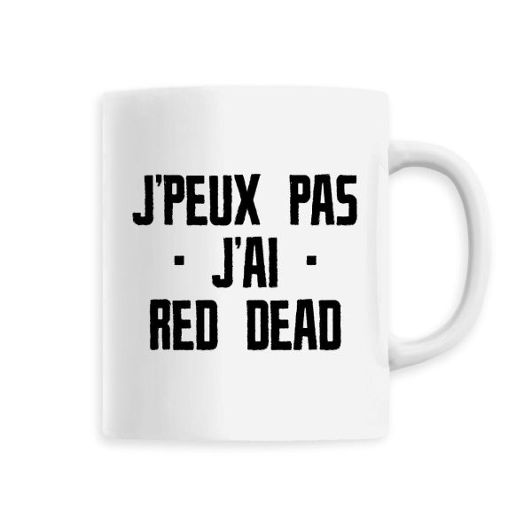 Mug J’peux pas j’ai red dead