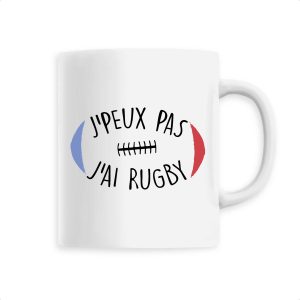 Mug J’peux pas j’ai rugby Mug J’peux pas j’ai rugby