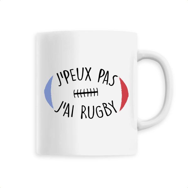 Mug J’peux pas j’ai rugby