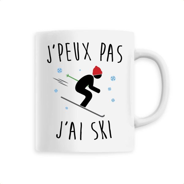 Mug J’peux pas j’ai ski