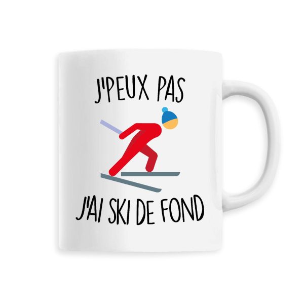 Mug J’peux pas j’ai ski de fond