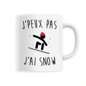 Mug J’peux pas j’ai snow Mug J’peux pas j’ai snow