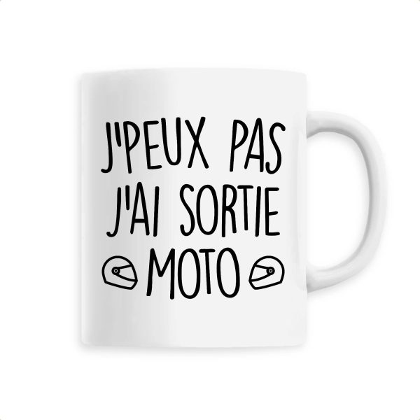 Mug J’peux pas j’ai sortie moto