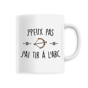 Mug J’peux pas j’ai tir a l’arc Mug J’peux pas j’ai tir a l’arc