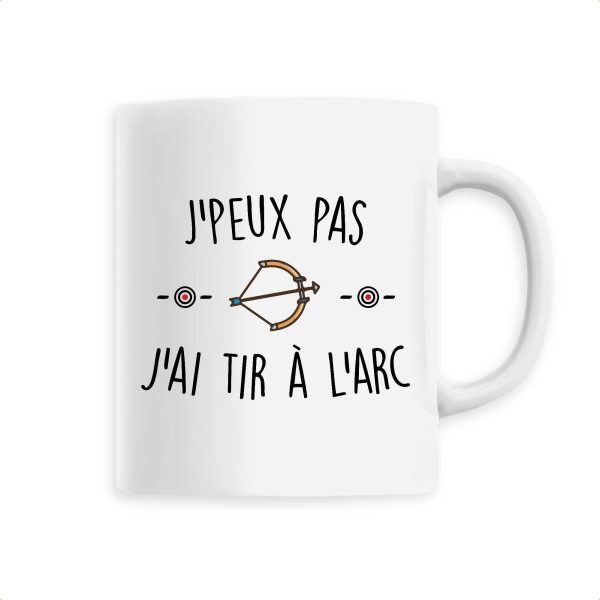 Mug J’peux pas j’ai tir a l’arc