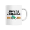 Mug J’peux pas j’ai tracteur