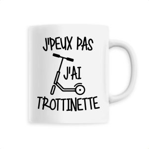 Mug J’peux pas j’ai trottinette Mug J’peux pas j’ai trottinette