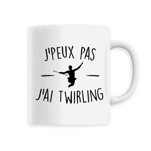 Mug J’peux pas j’ai twirling