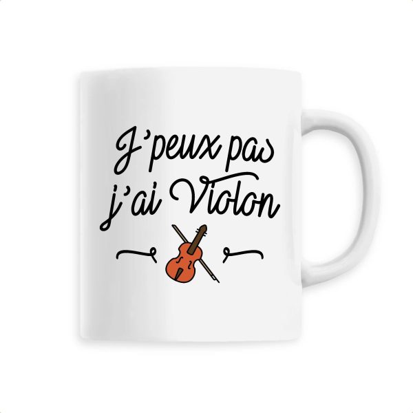 Mug J’peux pas j’ai violon