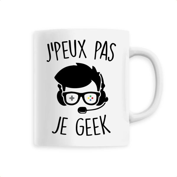 Mug J’peux pas je geek