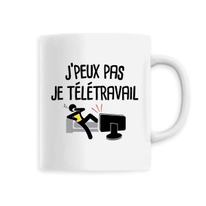 Mug J’peux pas je teletravail Mug J’peux pas je teletravail