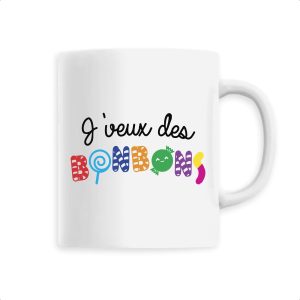 Mug J’veux des bonbons Mug J’veux des bonbons
