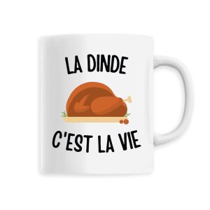 Mug La dinde c’est la vie Mug La dinde c’est la vie