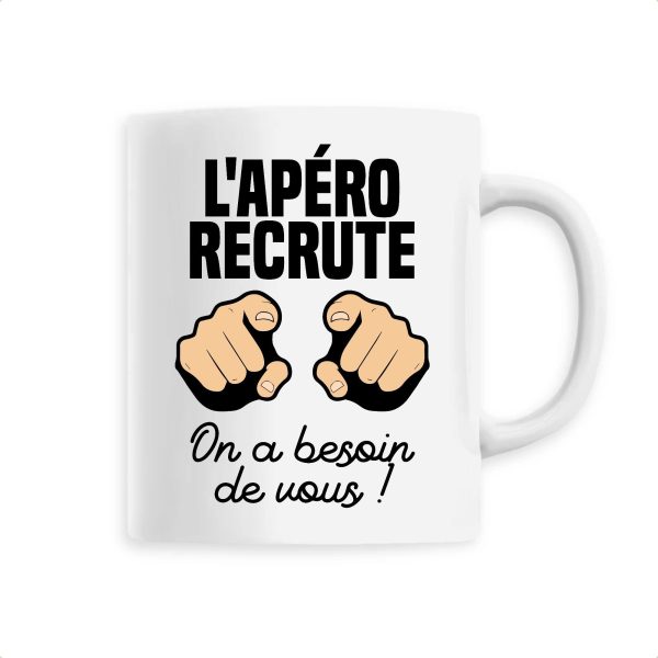 Mug L’apero recrute