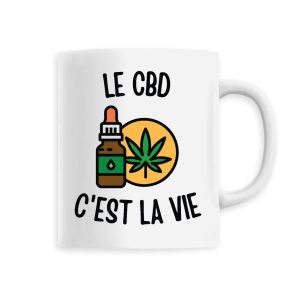 Mug Le CBD c’est la vie Mug Le CBD c’est la vie