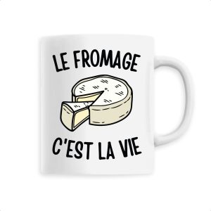 Mug Le fromage c’est la vie Mug Le fromage c’est la vie
