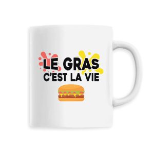 Mug Le gras c’est la vie Mug Le gras c’est la vie