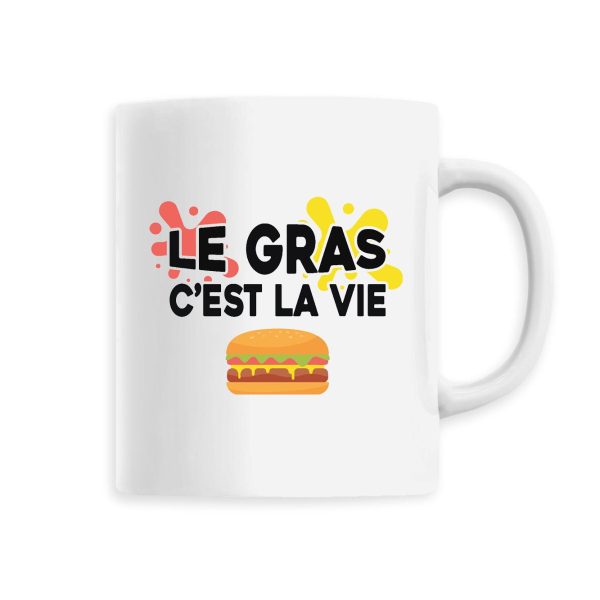 Mug Le gras c’est la vie