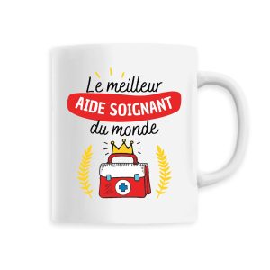 Mug Le meilleur aide soignant du monde Mug Le meilleur aide soignant du monde
