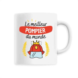 Mug Le meilleur pompier du monde Mug Le meilleur pompier du monde