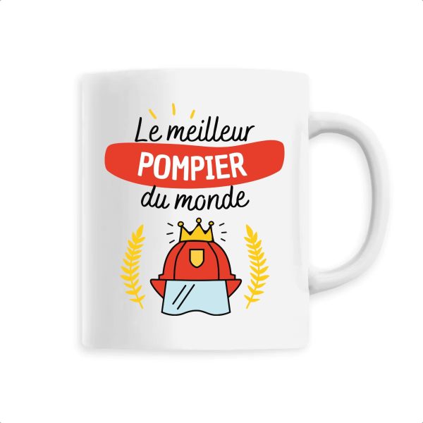 Mug Le meilleur pompier du monde