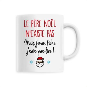 Mug Le pere noel n’existe pas Mug Le pere noel n’existe pas