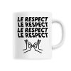 Mug Le respect