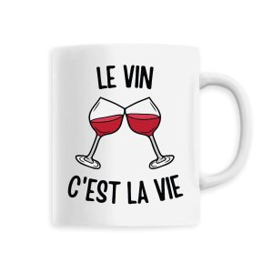 Mug Le vin c’est la vie Mug Le vin c’est la vie