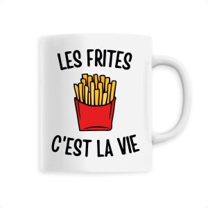 Mug Les frites c’est la vie Mug Les frites c’est la vie
