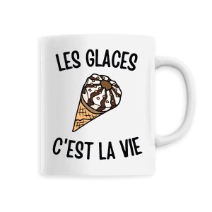 Mug Les glaces c’est la vie Mug Les glaces c’est la vie