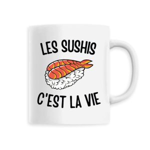 Mug Les sushis c’est la vie Mug Les sushis c’est la vie