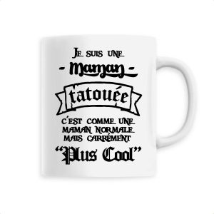 Mug Maman tatouee Mug Maman tatouee