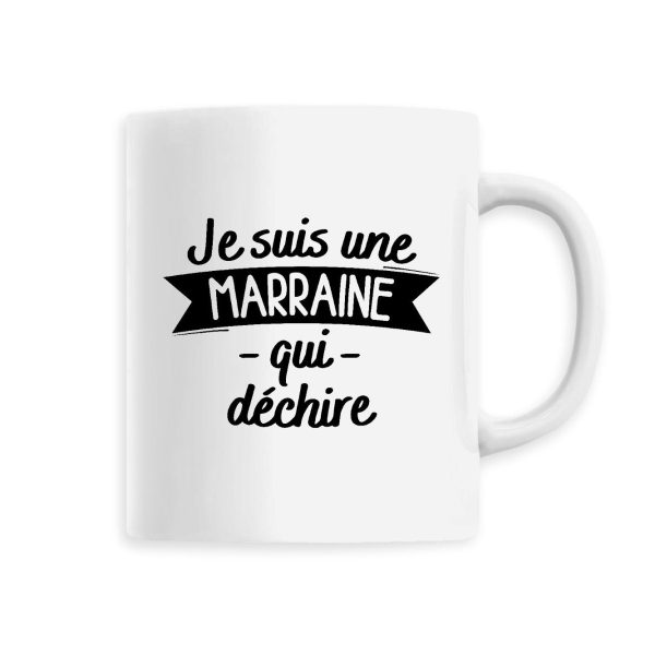 Mug Marraine qui dechire