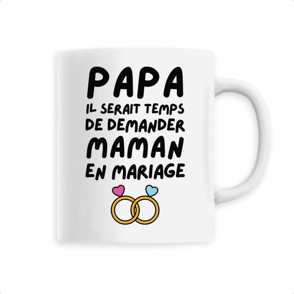 Mug Papa demande en mariage maman