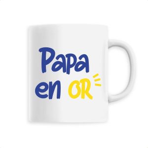 Mug Papa en or Mug Papa en or