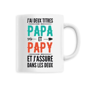 Mug Papa et papy Mug Papa et papy