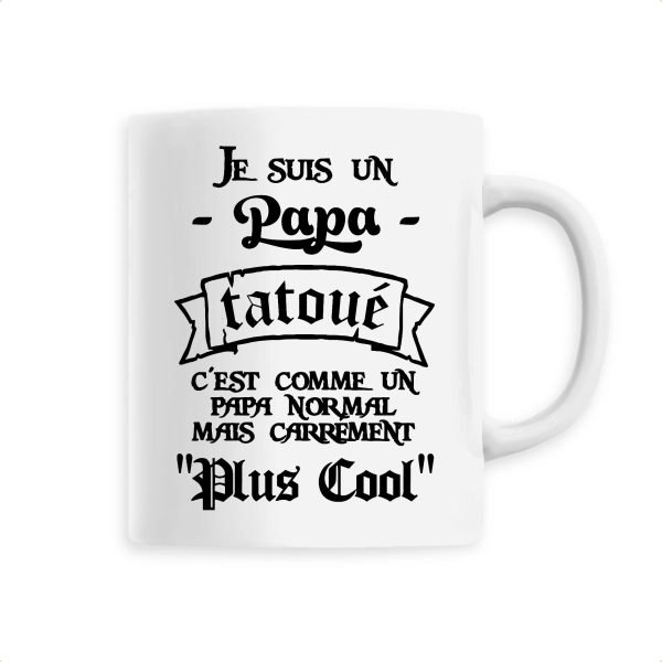 Mug Papa tatoue