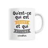 Mug Qu’est-ce qui est jaune Jonathan