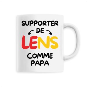 Mug Supporter de Lens comme papa Mug Supporter de Lens comme papa