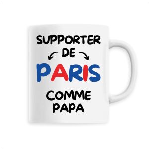 Mug Supporter de Paris comme papa Mug Supporter de Paris comme papa