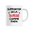 Mug Supporter de la Suisse comme papa