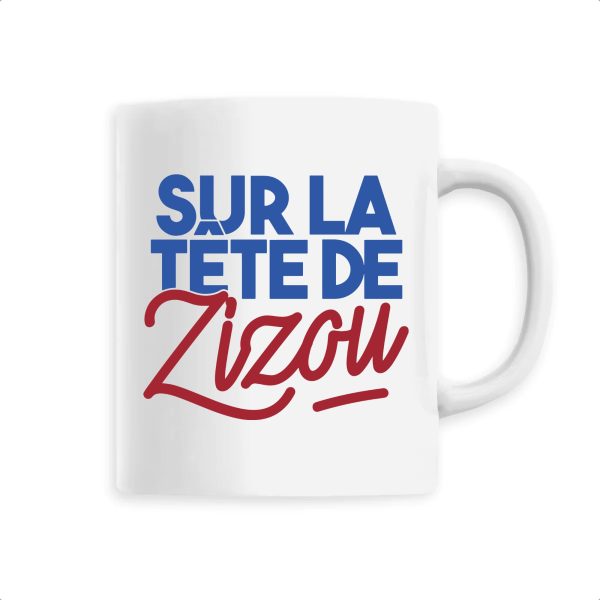 Mug Sur la tete de Zizou