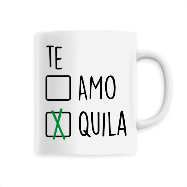 Mug Te amo tequila