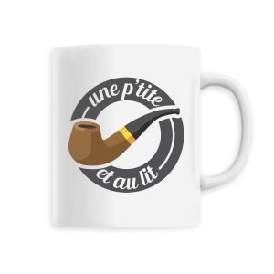 Mug Une petite pipe et au lit Mug Une petite pipe et au lit