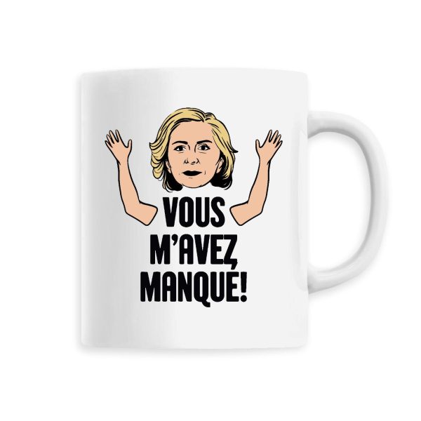 Mug Vous m’avez manque