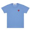 PLAY Basic Coloured T-Shirt Red Emblem
