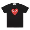 PLAY T-Shirt Large Red Heart