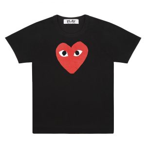 PLAY T-Shirt Large Red Heart