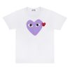PLAY T-Shirt Pastel Heart and Red Emblem