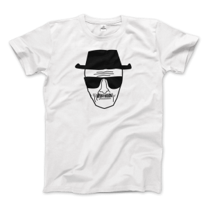 Walter White With Porkpie Hat and Sunglasses Sketch T-Shirt
